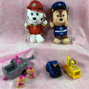 Paw Patrol Swim Toys and Vehicles.